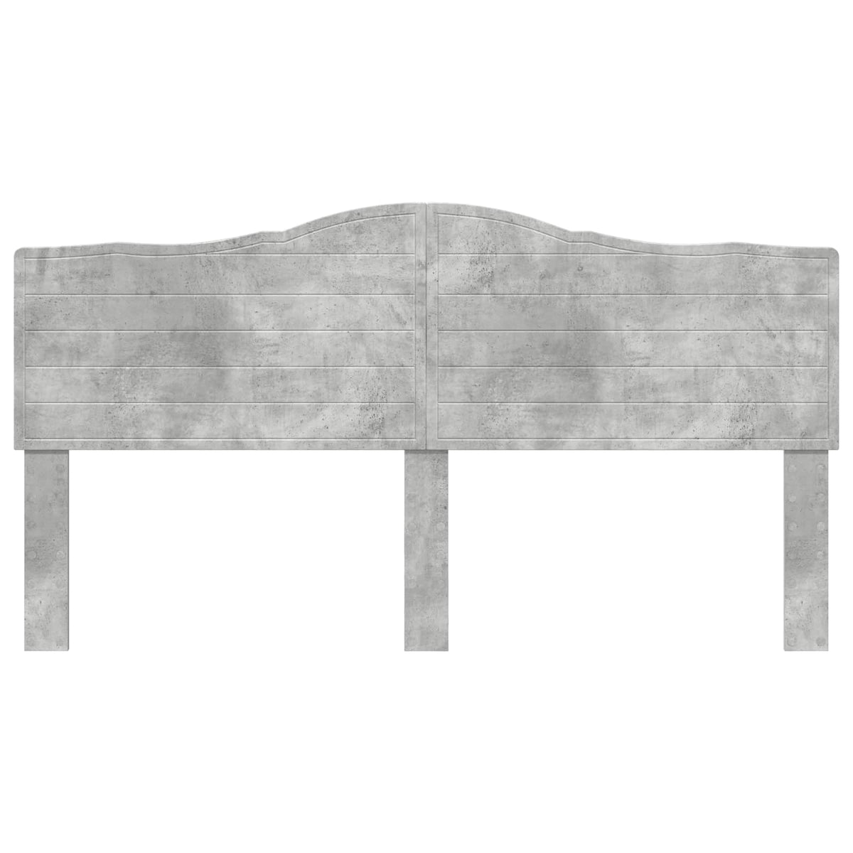 Testiera Grigio cemento Legno ingegnerizzato | homemem39