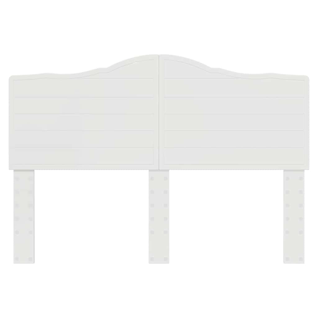 Testiera con testiera Bianco Lucido 150 cm Legno multistrato