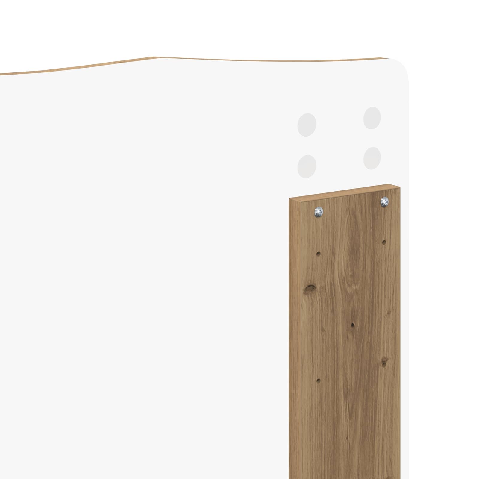 Testiera Rovere artigianale Legno multistrato | homemem39