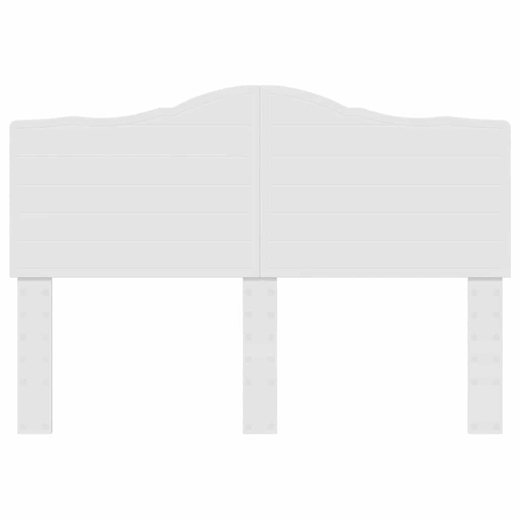 Testiera con testiera Bianco 140 cm Legno multistrato