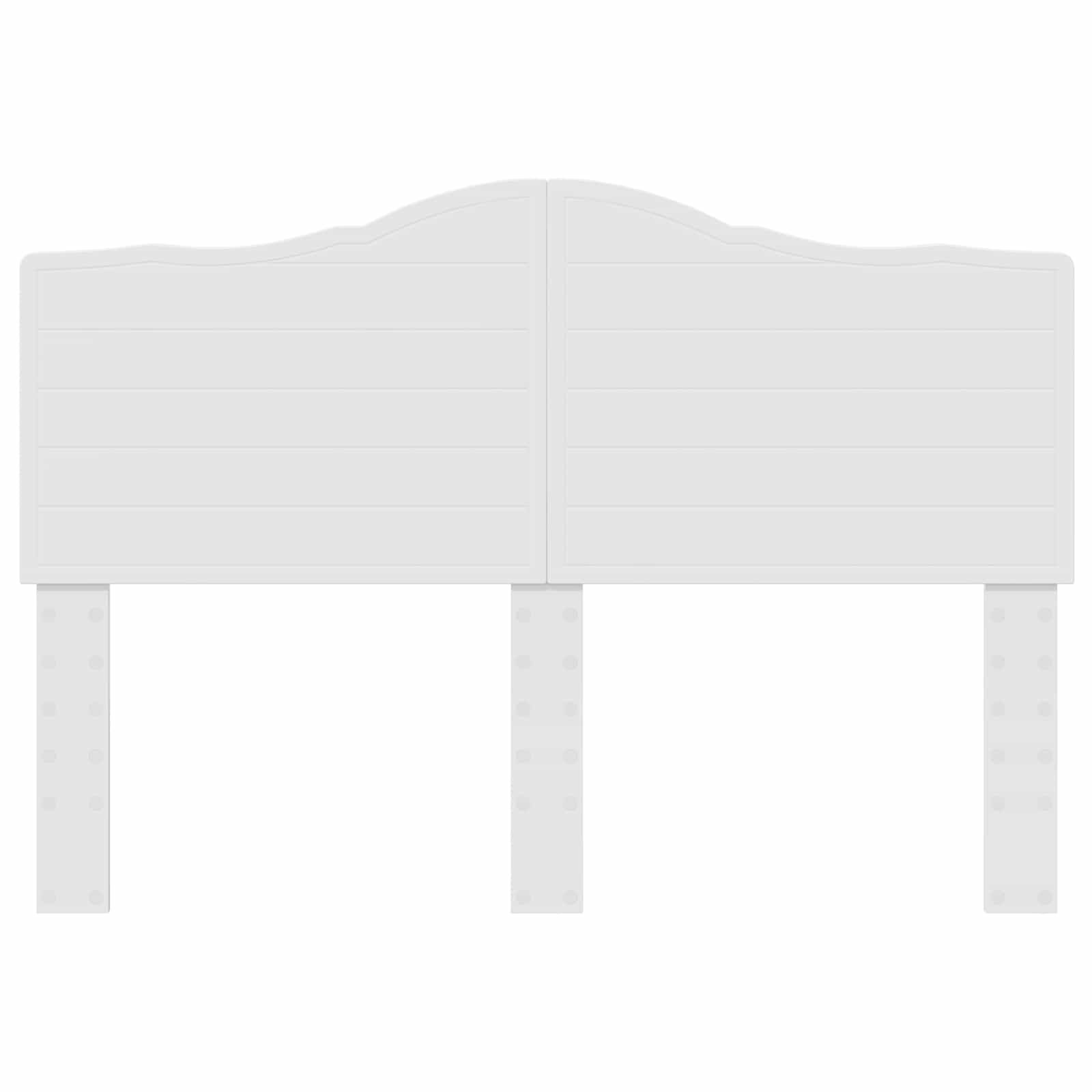 Testiera Bianco Legno multistrato | homemem39