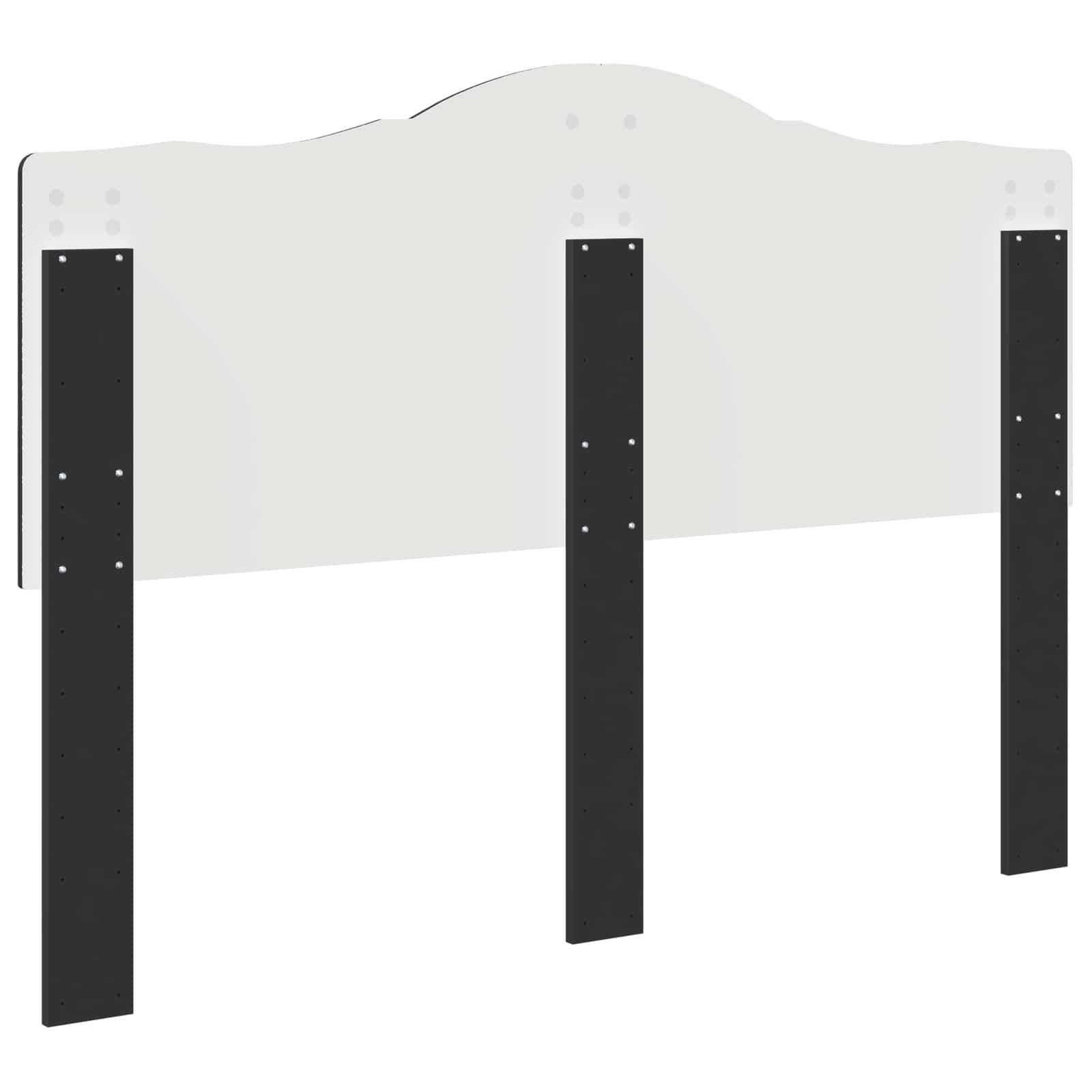 Testiera Rovere Nero Legno multistrato | homemem39