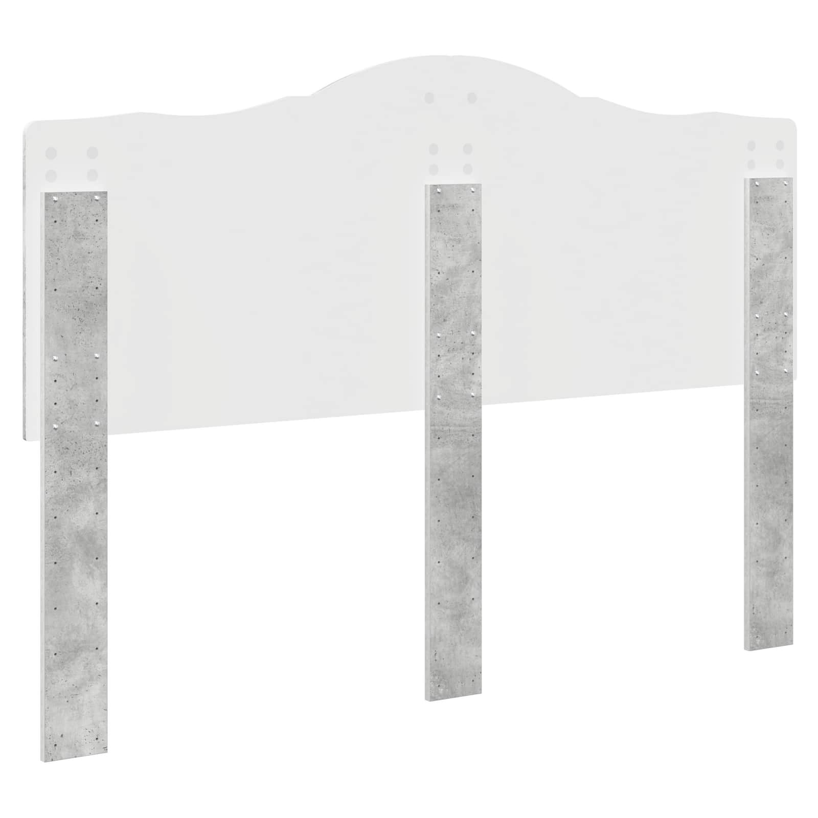 Testiera Grigio cemento Legno multistrato | homemem39