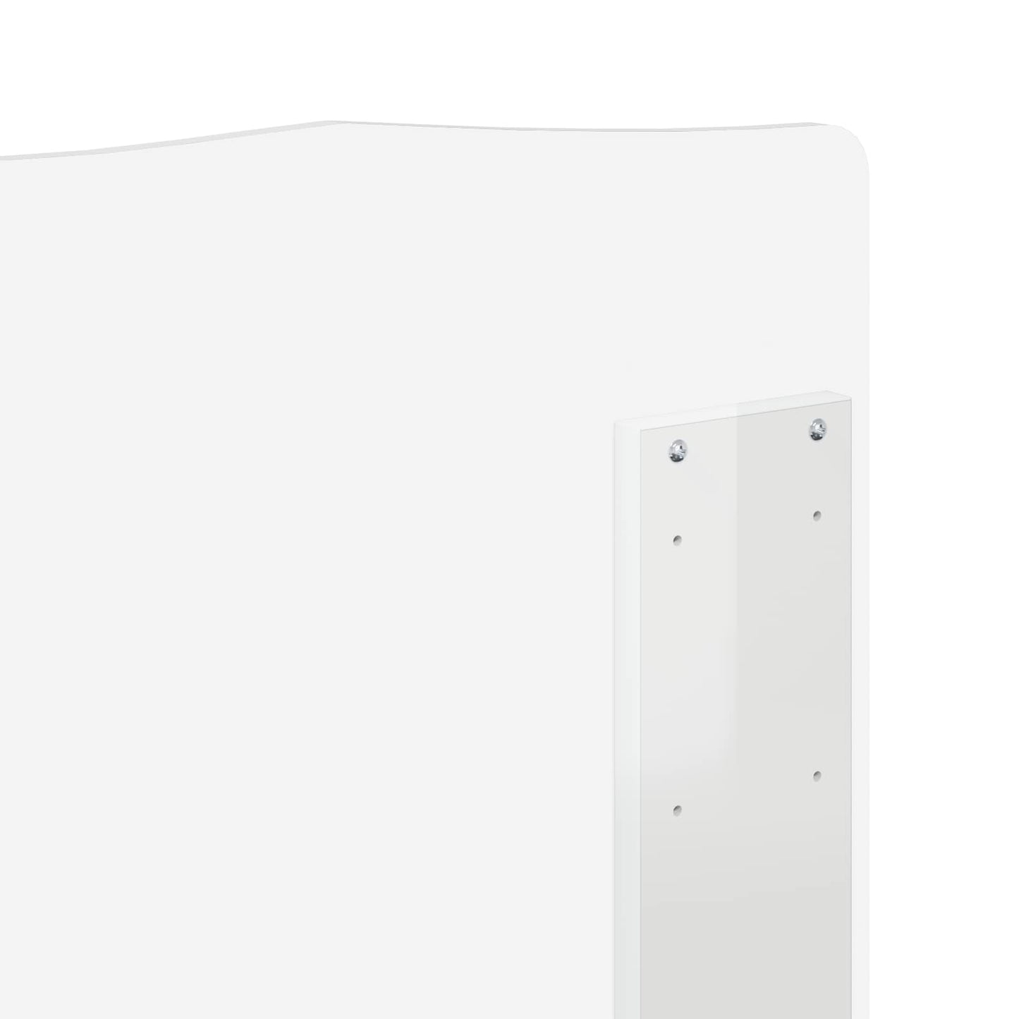 Testiera Bianco Lucido Legno multistrato