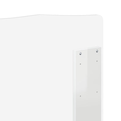 Testiera Bianco Lucido Legno multistrato
