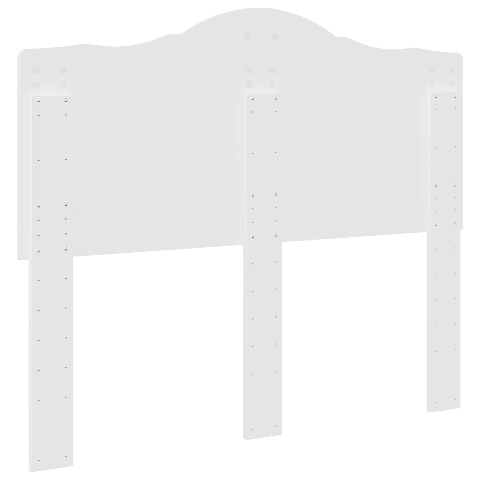 Testiera Bianco Lucido Legno multistrato | homemem39
