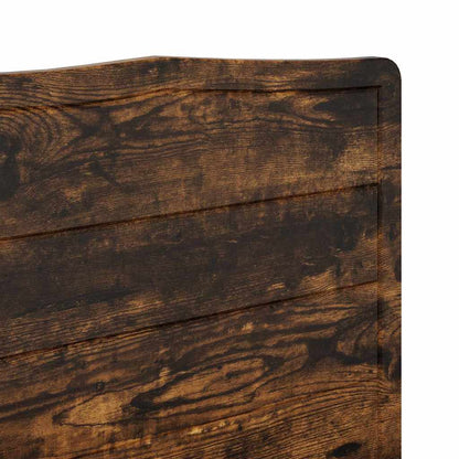 Testiera con testiera Rovere fumé 135 cm Legno multistrato