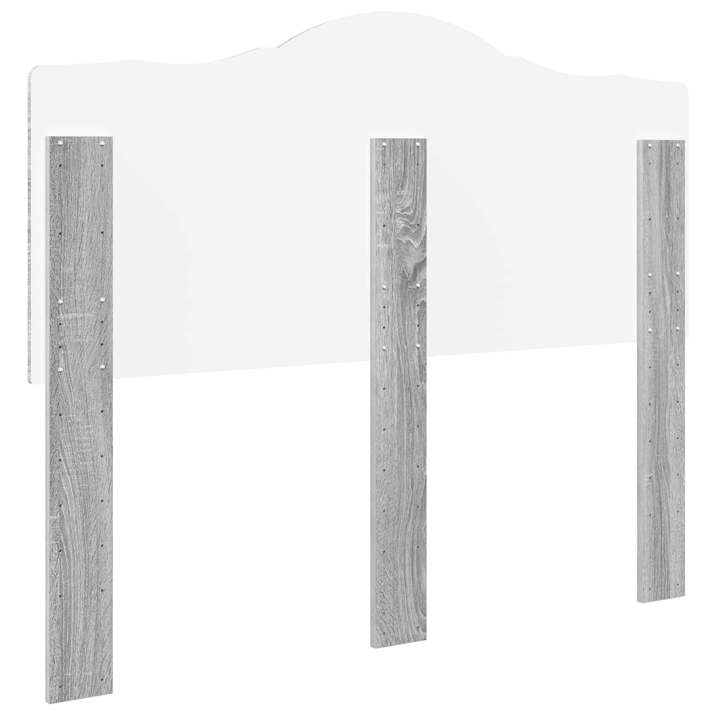Testiera Grigio Sonoma Legno multistrato