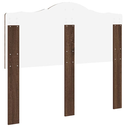 Testiera con testiera Rovere Marrone 135 cm Legno multistrato