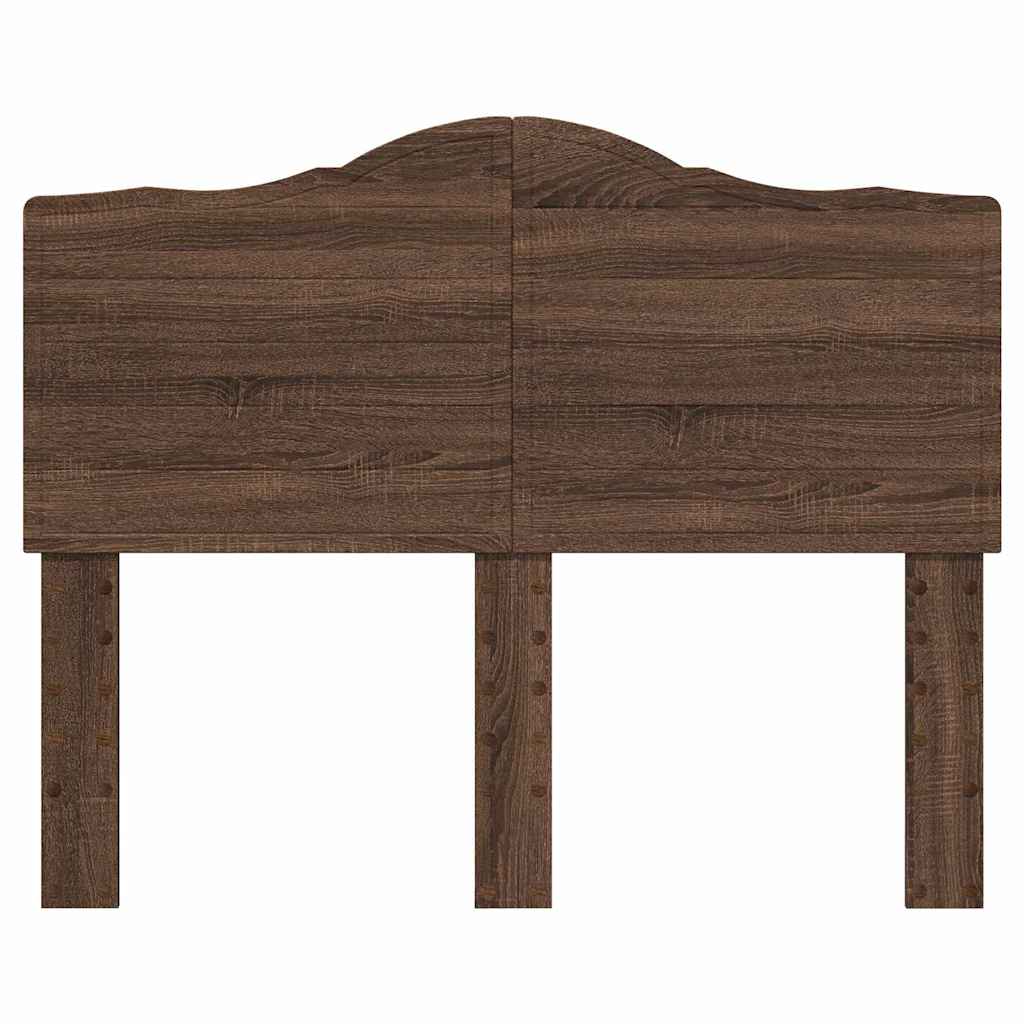 Testiera con testiera Rovere Marrone 135 cm Legno multistrato