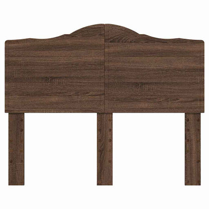 Testiera con testiera Rovere Marrone 135 cm Legno multistrato