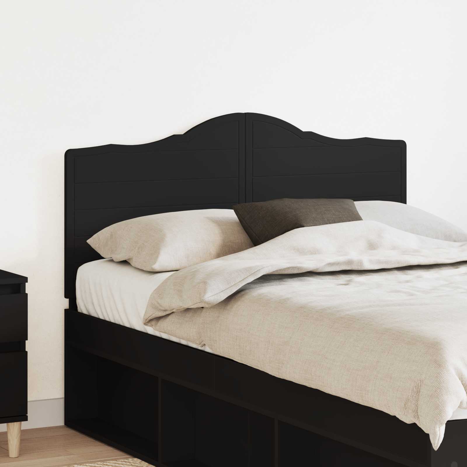 Testiera Rovere Nero Legno multistrato | homemem39