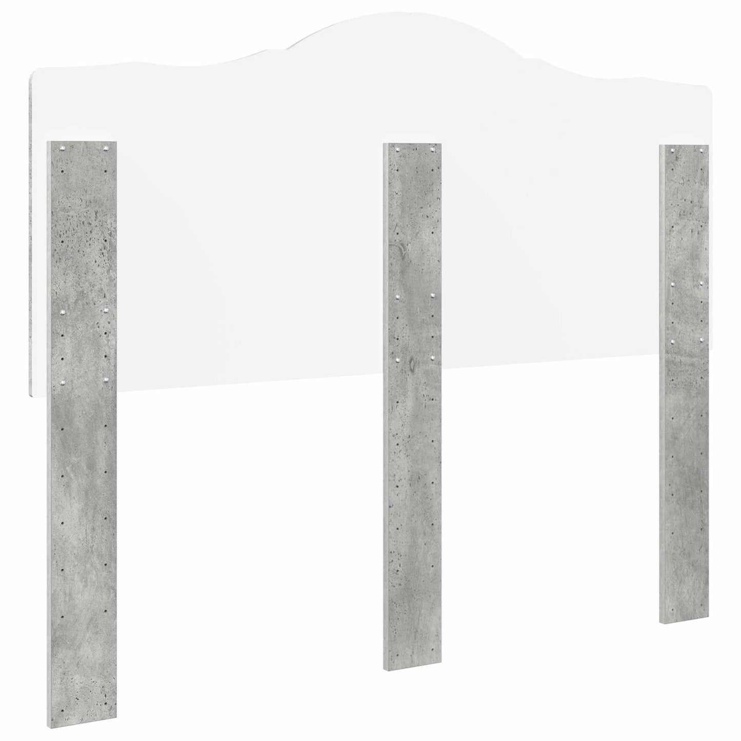 Testiera Grigio cemento Legno ingegnerizzato