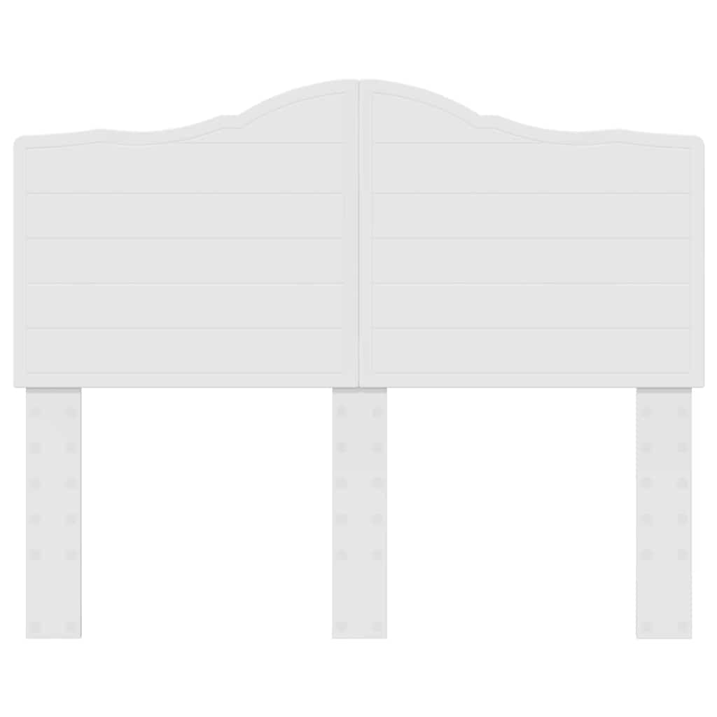 Testiera con testiera Bianco Lucido 120 cm Legno multistrato