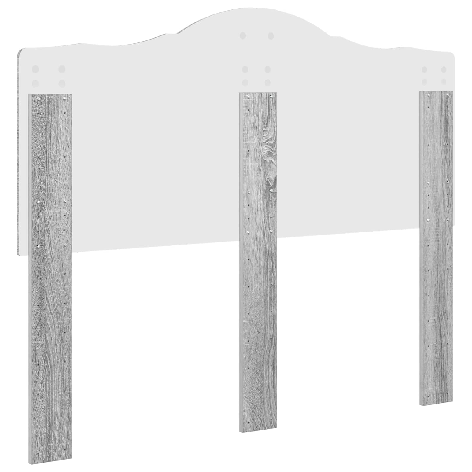 Testiera Grigio Sonoma Legno multistrato | homemem39