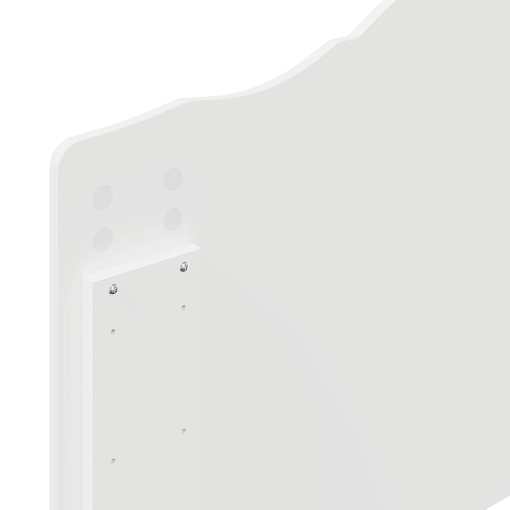 Testiera con testiera Bianco 100 cm Legno multistrato