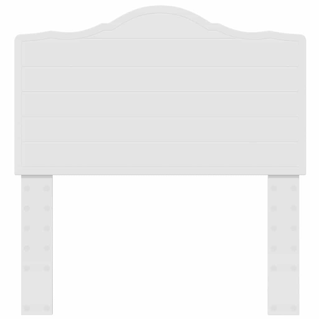 Testiera con testiera Bianco 100 cm Legno multistrato