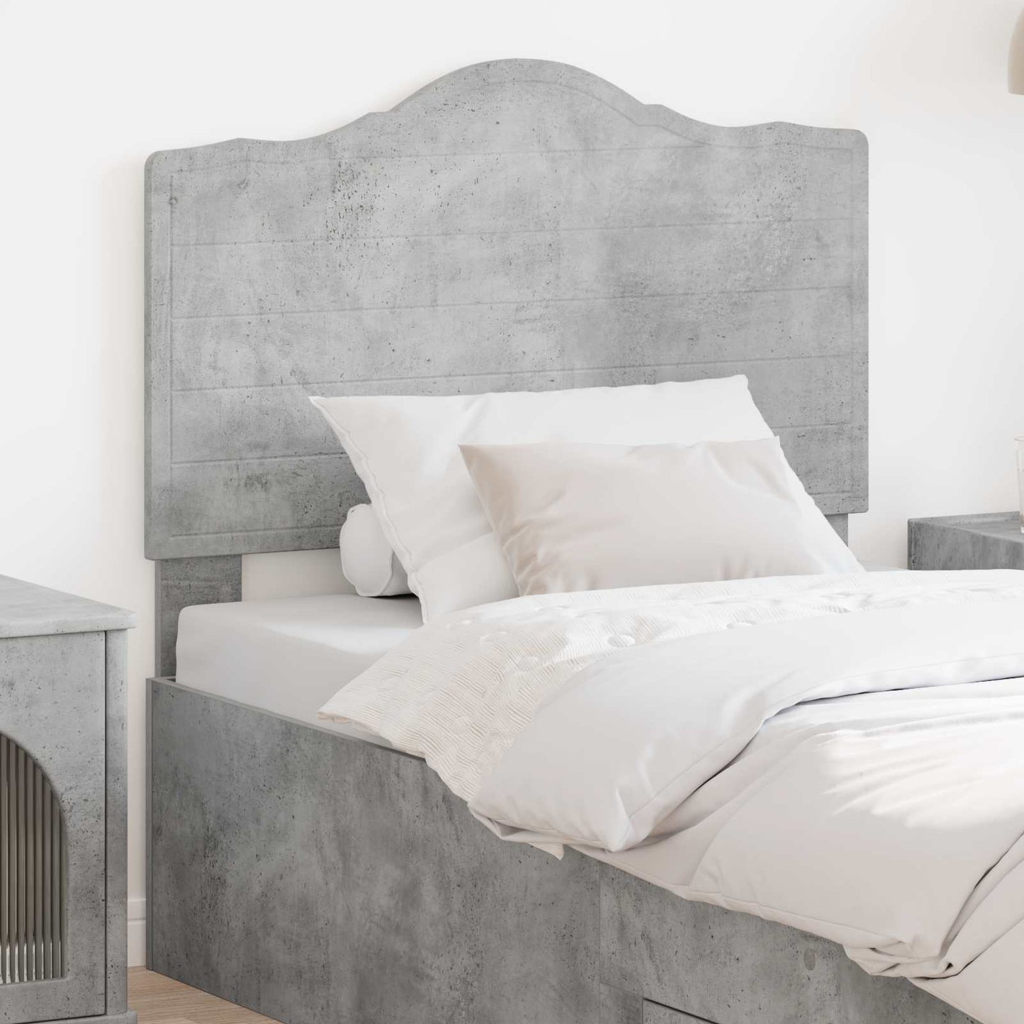 Testiera Grigio cemento Legno multistrato | homemem39