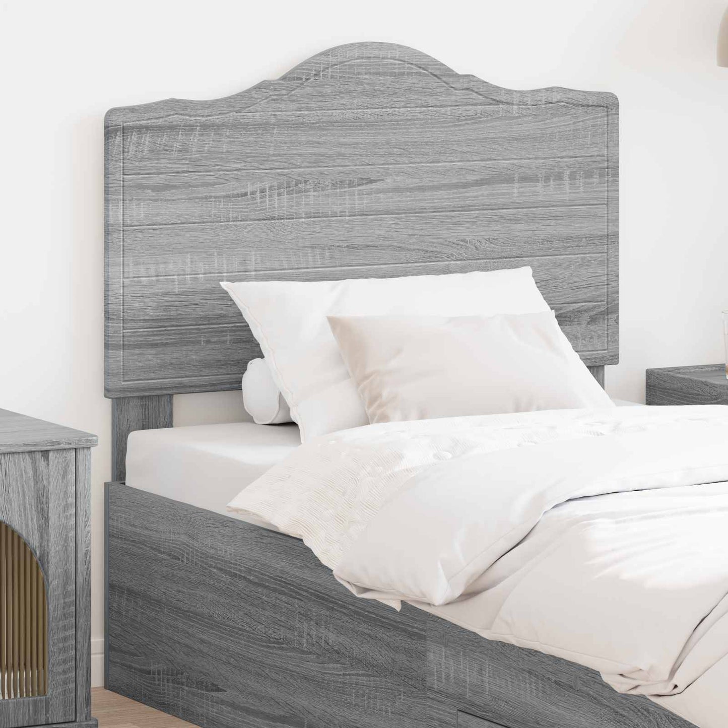 Testiera Grigio Sonoma Legno multistrato