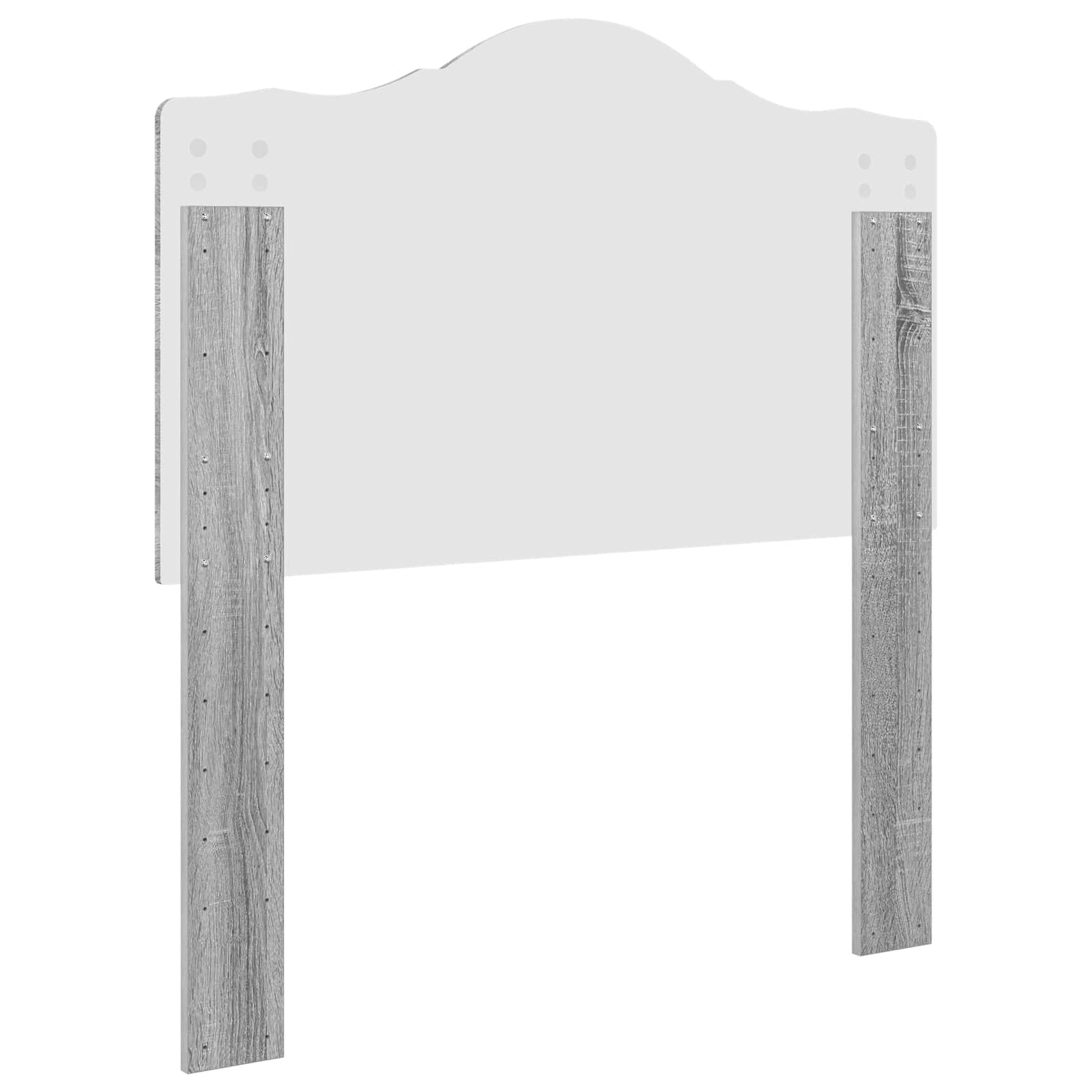 Testiera Grigio Sonoma Legno multistrato | homemem39