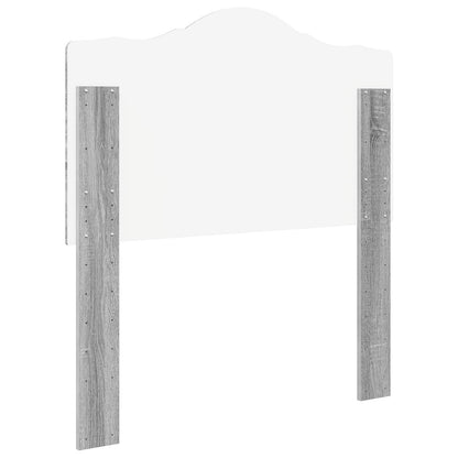 Testiera Grigio Sonoma Legno multistrato
