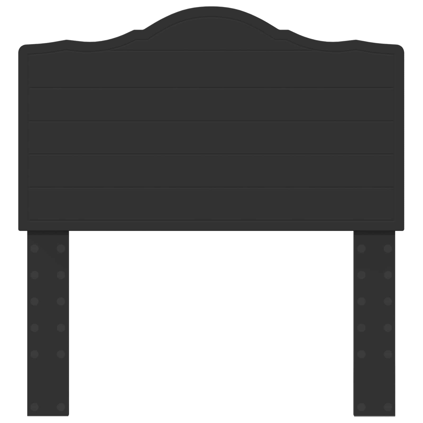 Testiera Rovere Nero Legno multistrato | homemem39