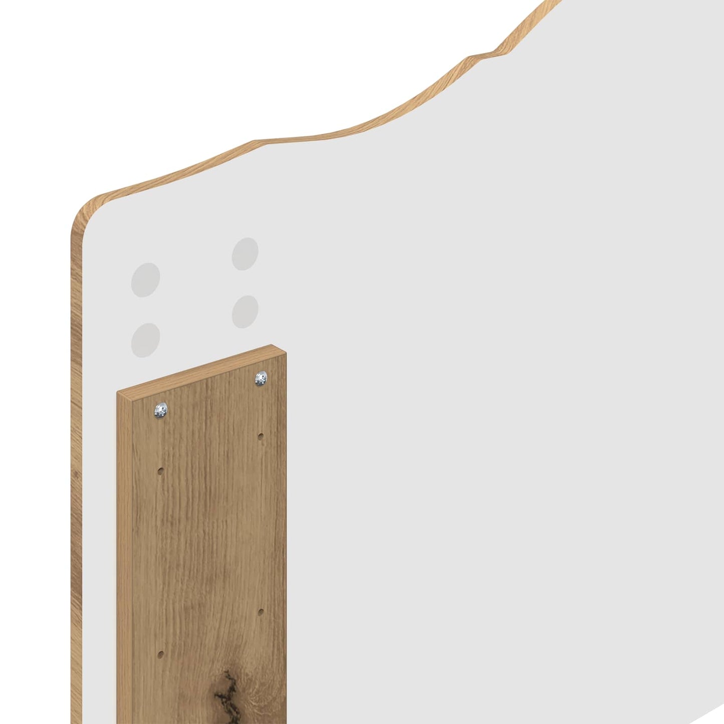Testiera Rovere artigianale Legno multistrato | homemem39