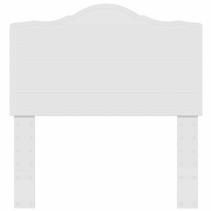 Testiera con testiera Bianco 80 cm Legno multistrato