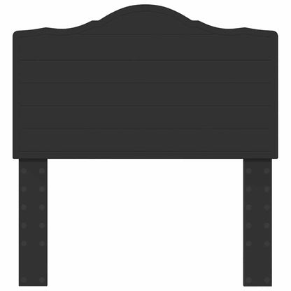 Testiera con testiera Rovere Nero 80 cm Legno multistrato