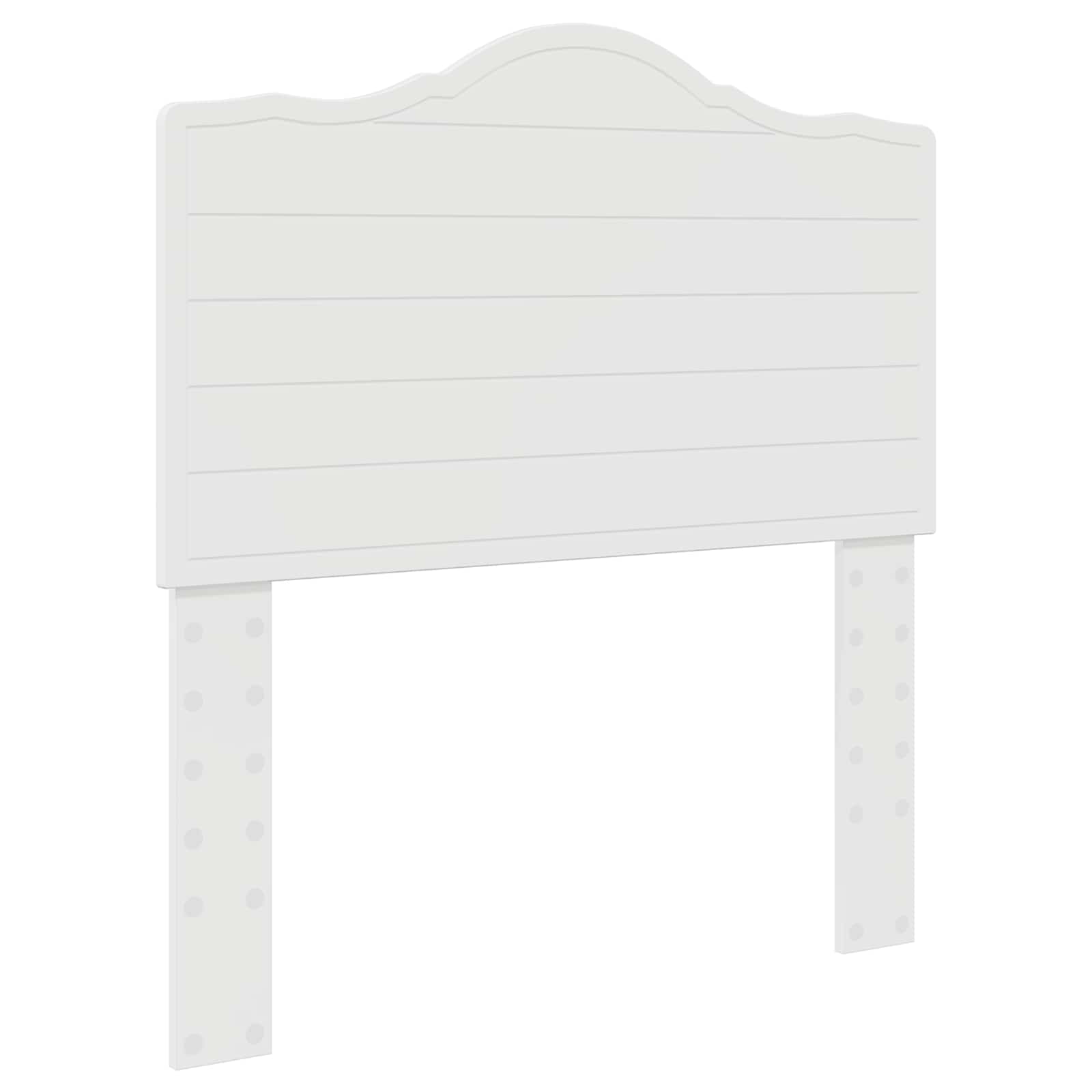 Testiera Bianco Lucido Legno multistrato | homemem39
