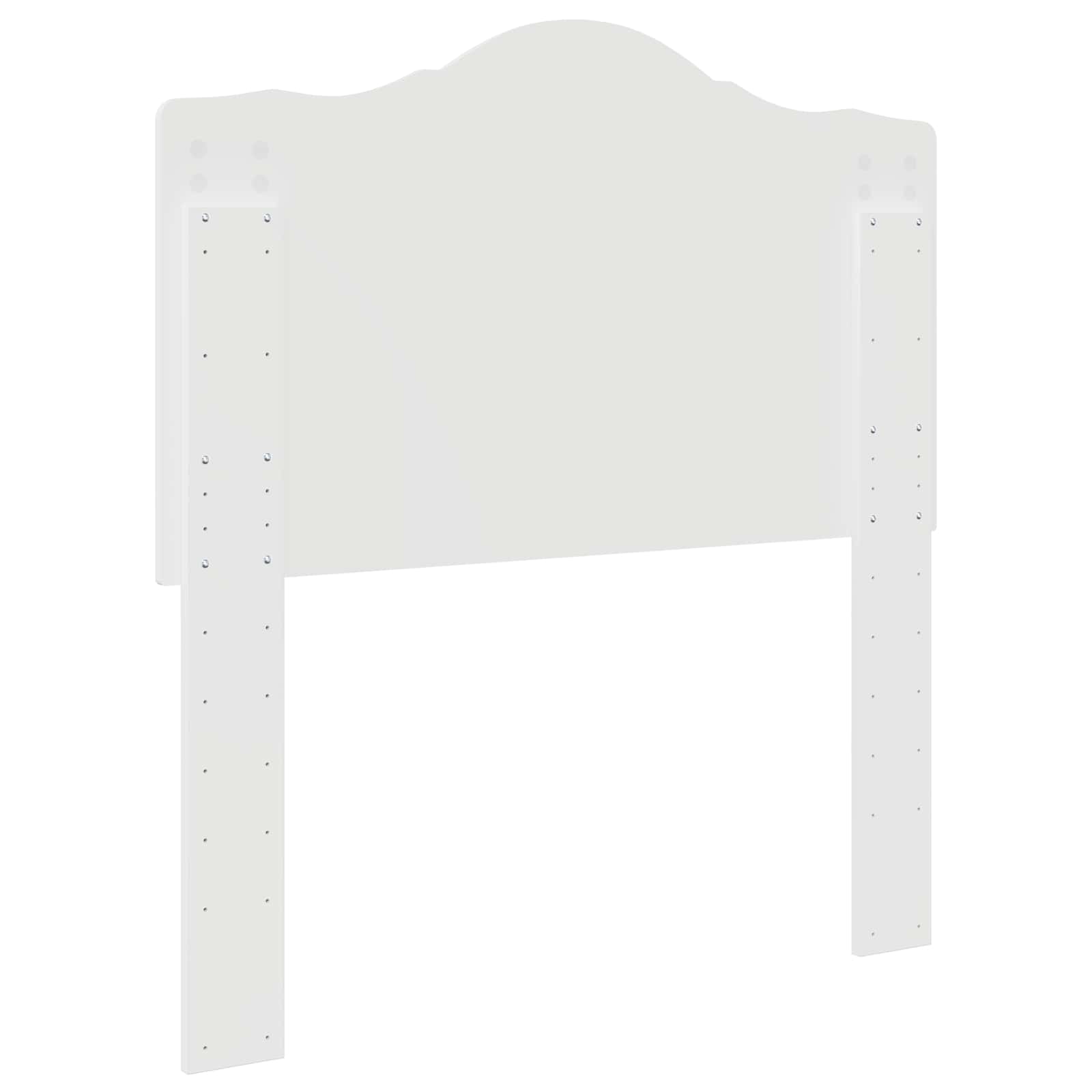 Testiera Bianco Lucido Legno multistrato | homemem39