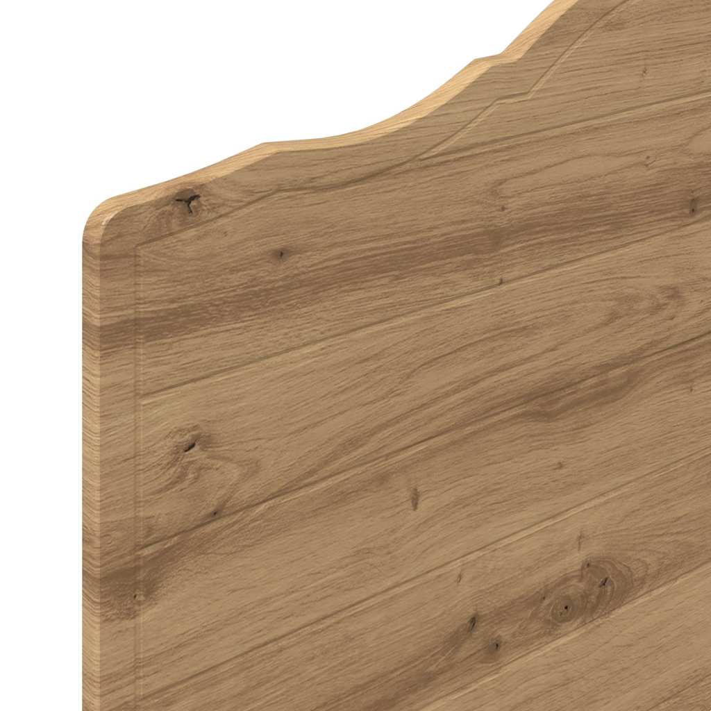 Testiera Rovere artigianale 80 cm Legno multistrato