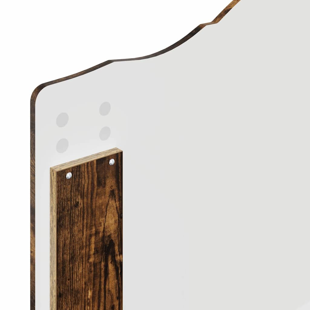 Testiera con testiera Rovere fumé 75 cm Legno multistrato