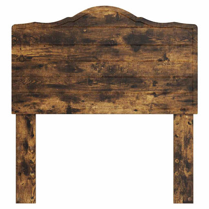 Testiera con testiera Rovere fumé 75 cm Legno multistrato