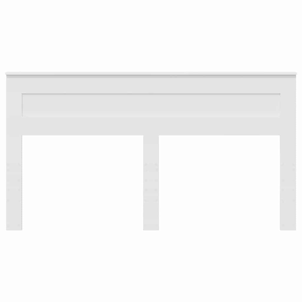 Testiera con testiera Bianco 200 cm Legno multistrato