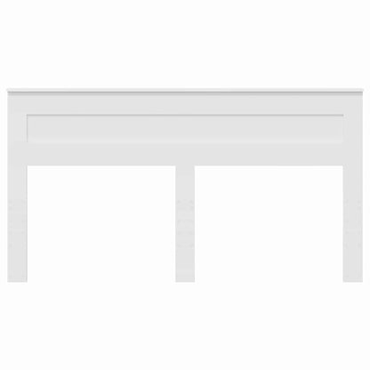 Testiera con testiera Bianco 200 cm Legno multistrato