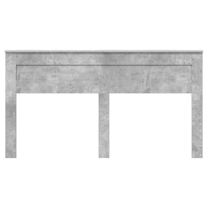 Testiera con testiera Grigio cemento 180 cm Legno multistrato