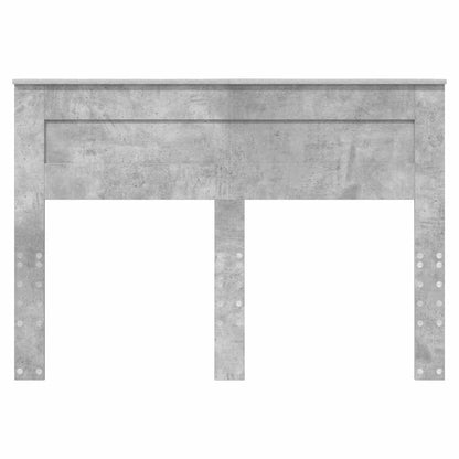 Testiera con testiera Grigio cemento 160 cm Legno multistrato