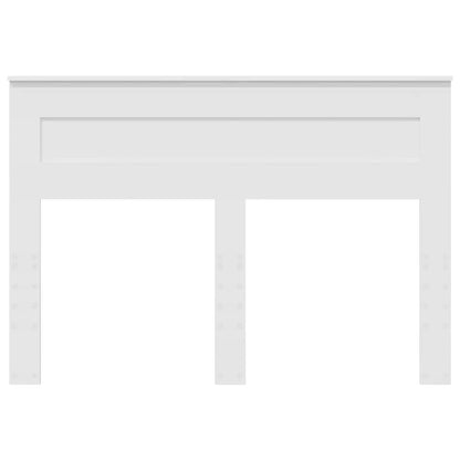 Testiera con testiera Bianco 140 cm Legno multistrato