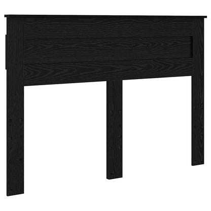 Testiera con testiera Rovere Nero 140 cm Legno multistrato