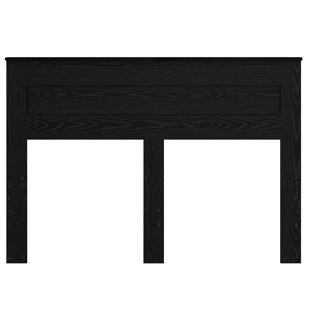 Testiera con testiera Rovere Nero 140 cm Legno multistrato