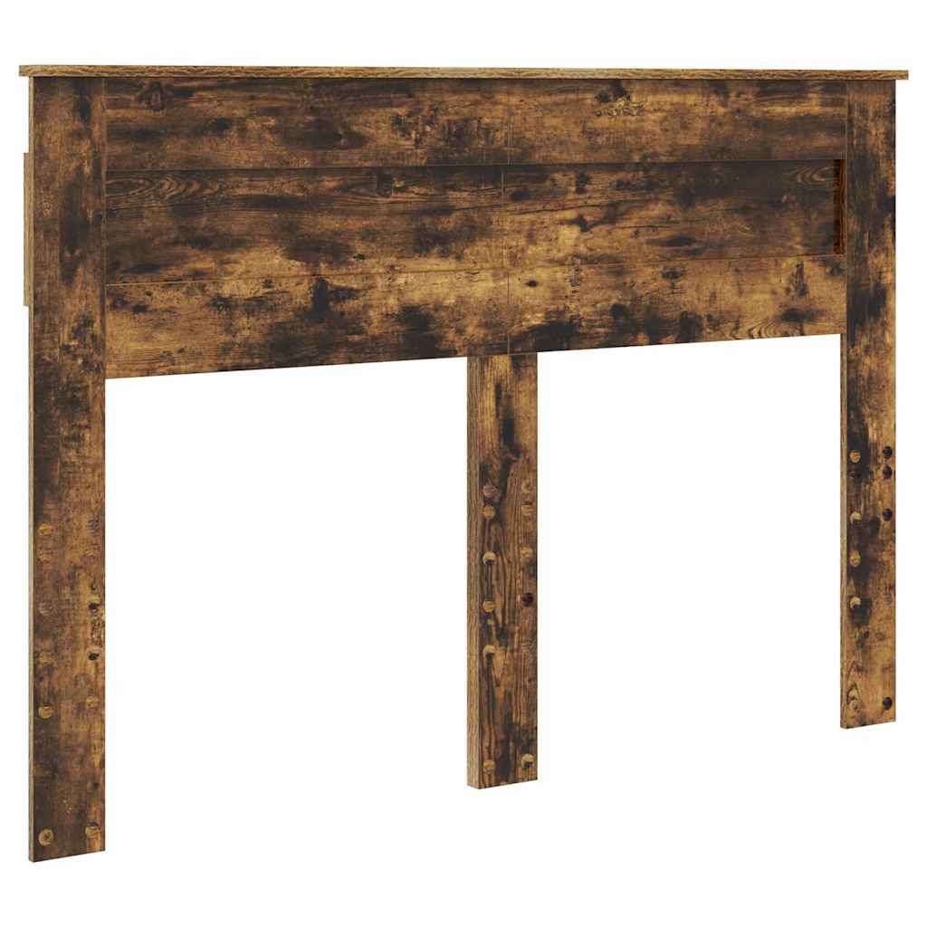 Testiera con testiera Rovere fumé 140 cm Legno multistrato