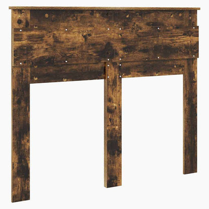 Testiera con testiera Rovere fumé 135 cm Legno multistrato