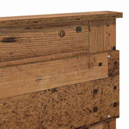 Testiera con testiera Legno vecchio 135 cm Legno multistrato