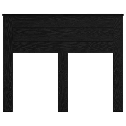 Testiera con testiera Rovere Nero 120 cm Legno multistrato