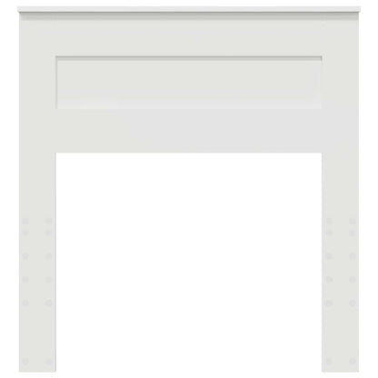 Testiera con testiera Bianco 80 cm Legno multistrato