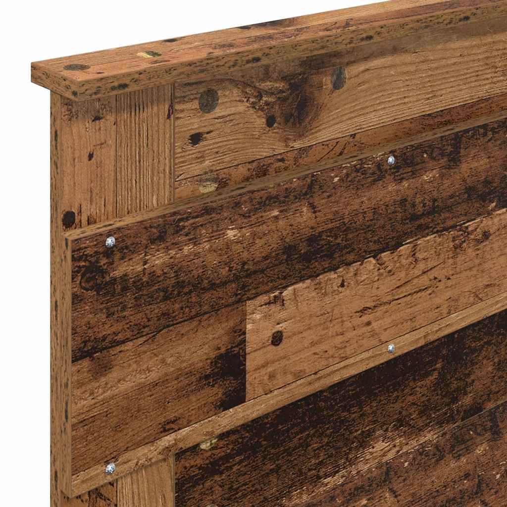 Testiera con testiera Legno vecchio 75 cm Legno multistrato