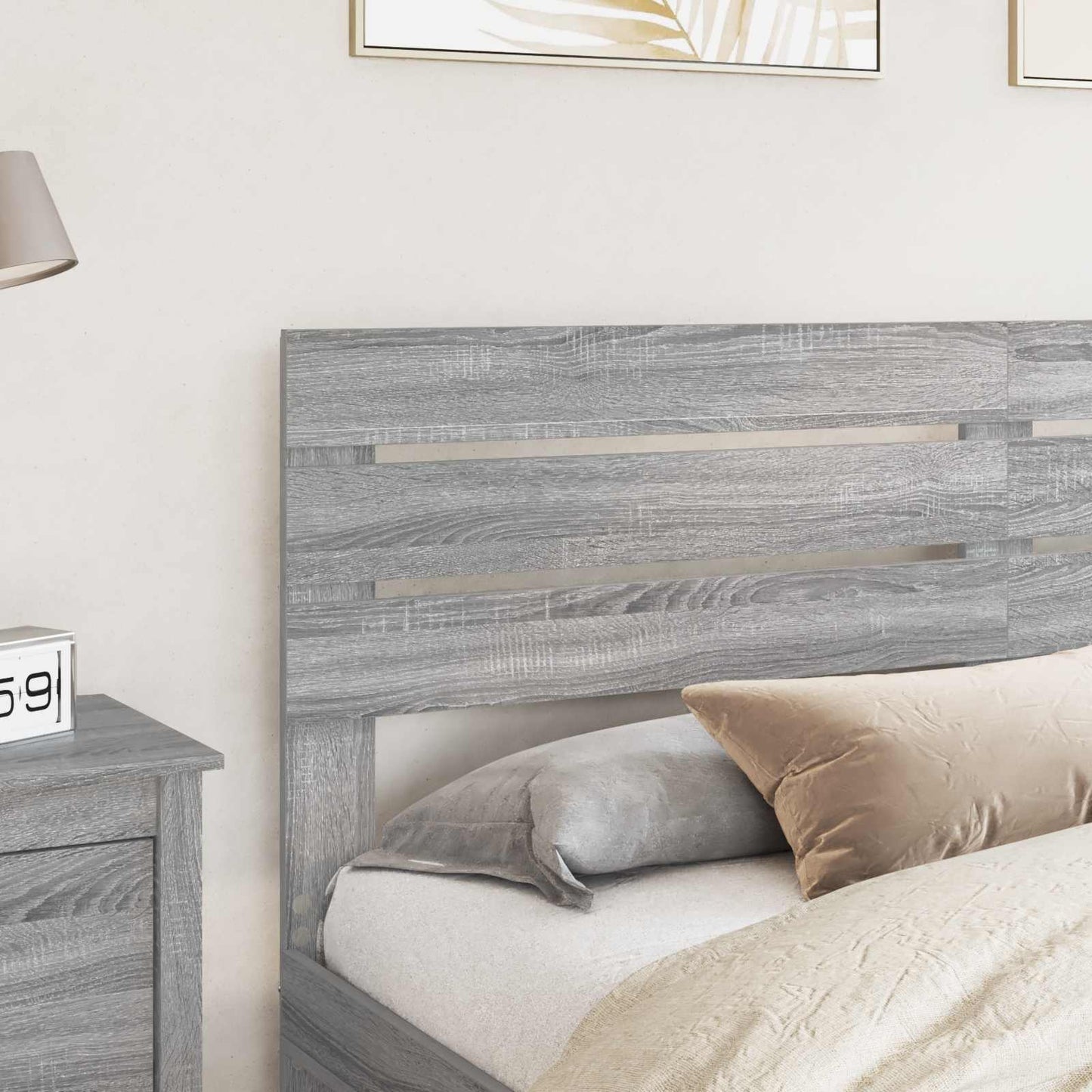 Testiera Grigio Sonoma Legno ingegnerizzato