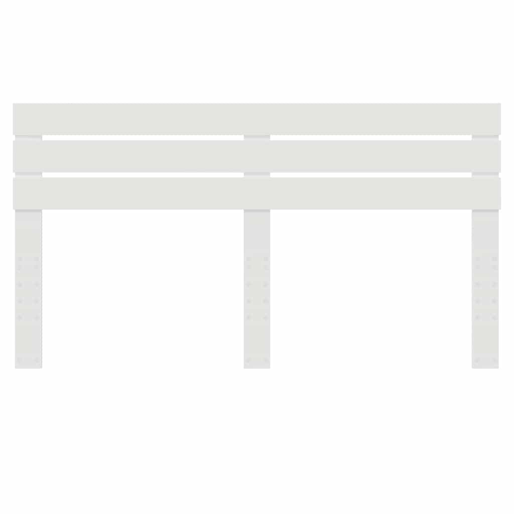 Testiera con testiera Bianco 180 cm Legno multistrato