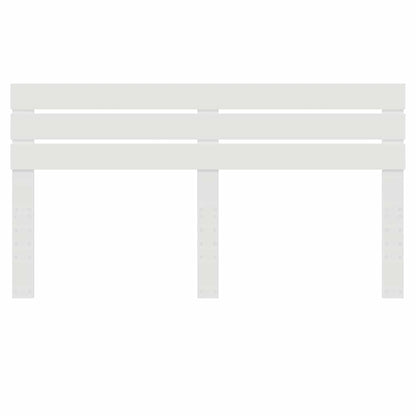 Testiera con testiera Bianco 180 cm Legno multistrato